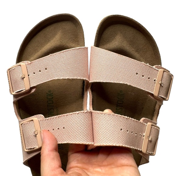 Birkenstock | Arizona Vegan Textile Soft Pink 42 - Picture 2 of 14